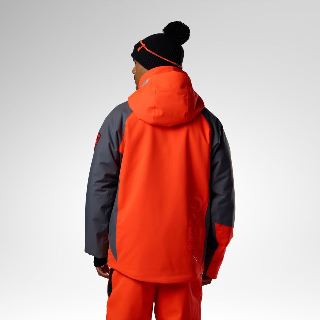 Veste de ski Rossignol M HERO ISOLÉE - ROUGE NÉON